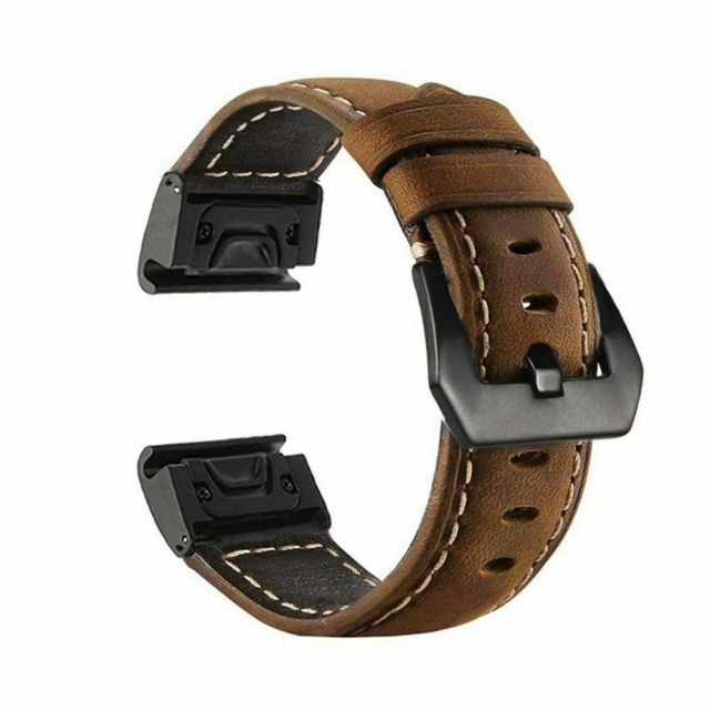 Quick-Fit band | 20mm (Echt Leer) - 2 kleuren