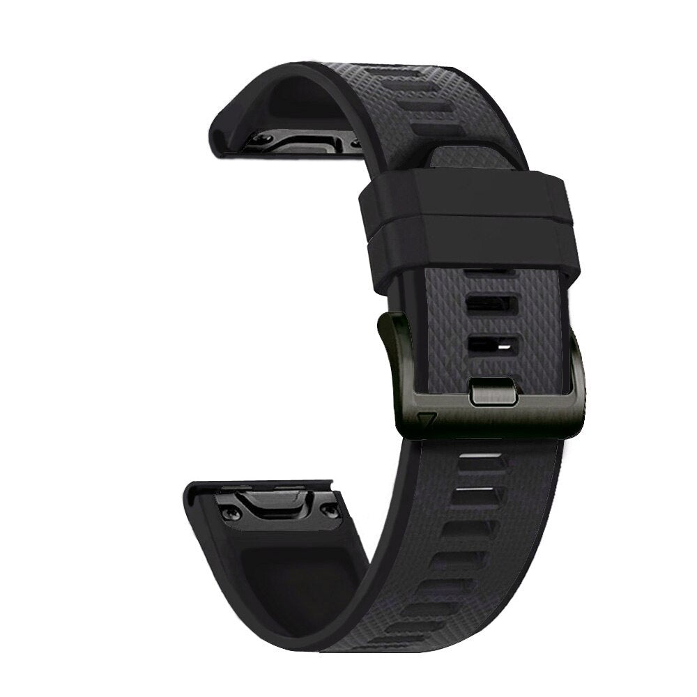 Quick-Fit band | 22mm (Silicone) - 5 kleuren