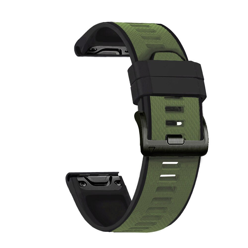 Quick-Fit band | 22mm (Silicone) - 5 kleuren