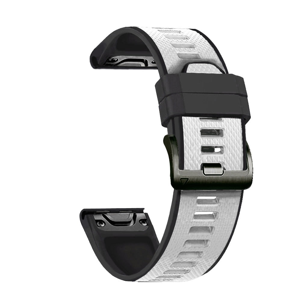 Quick-Fit band | 22mm (Silicone) - 5 kleuren