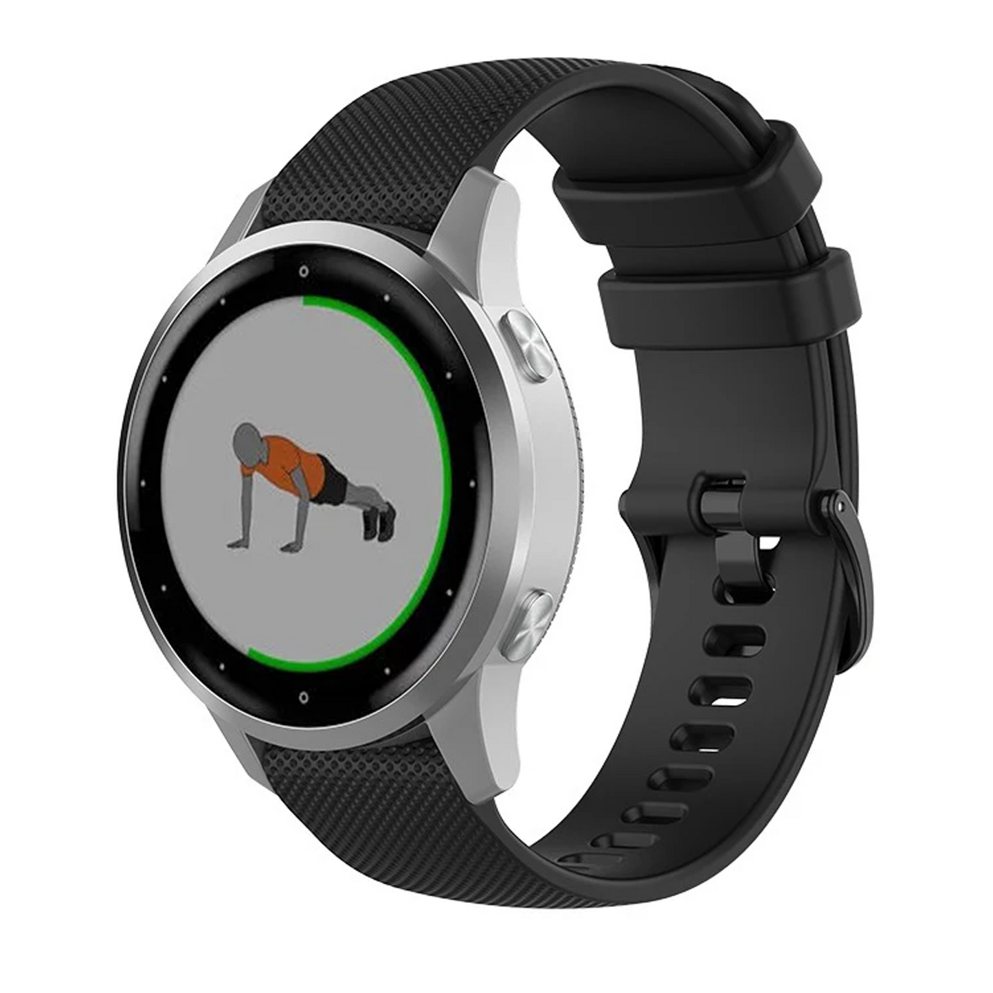 Quick-Release band | 18mm (Silicone) - 4 kleuren