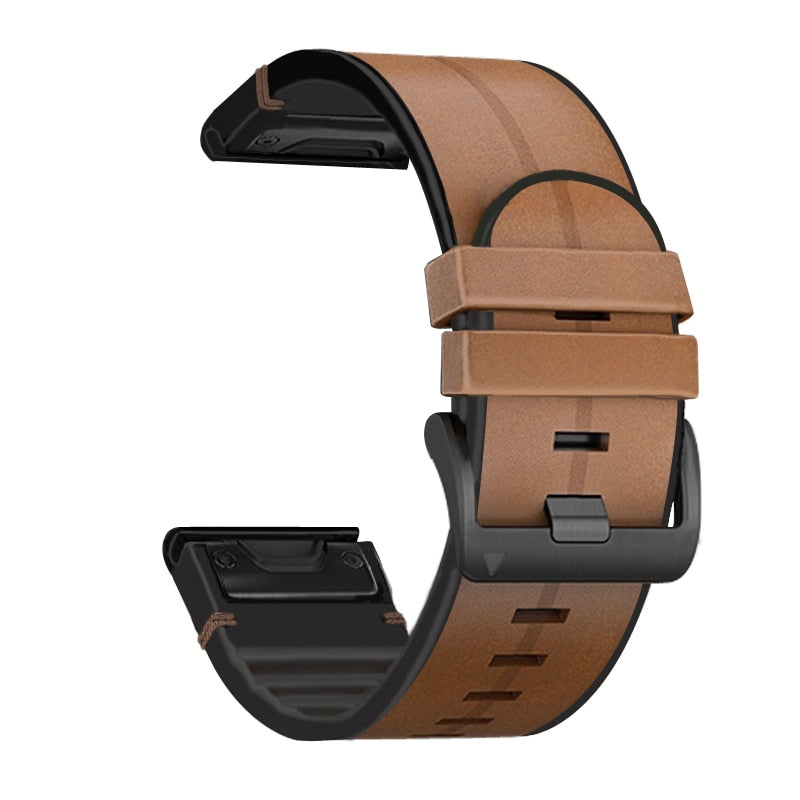Quick-Fit band | 26mm (Sportleer) - 3 kleuren