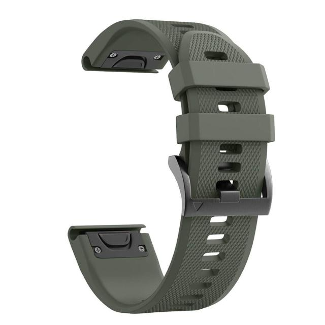 Quick-Fit band | 22mm (Silicone) - 6 kleuren