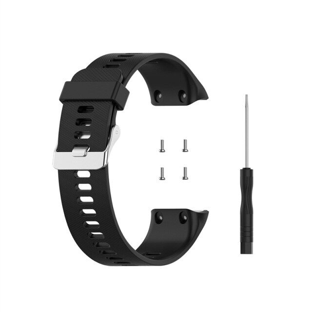 Band Model 4 (Siliconen) - Zwart