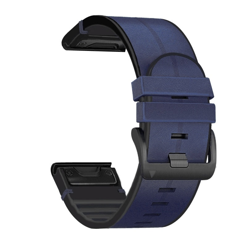Quick-Fit band | 22mm (Sportleer) - 3 kleuren