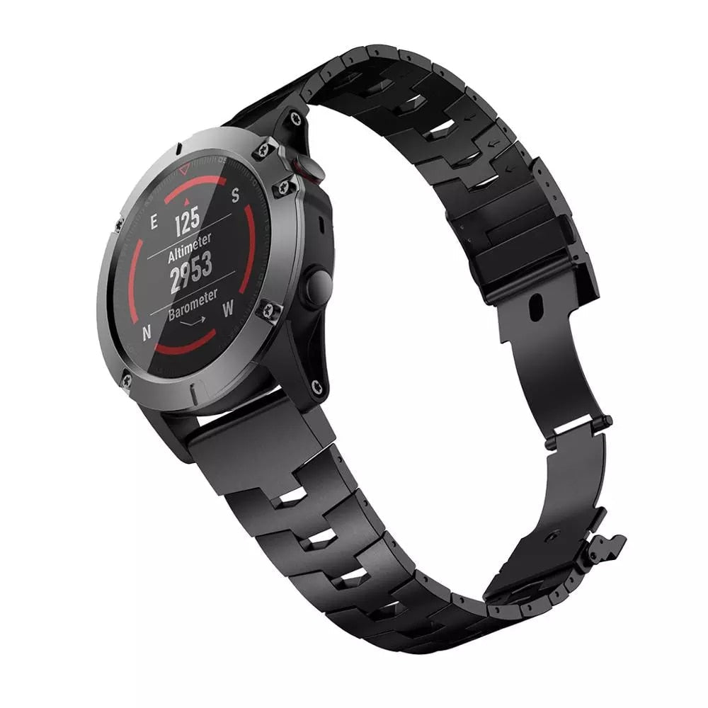 Quick-Fit band | 22mm (Titanium) - 2 kleuren