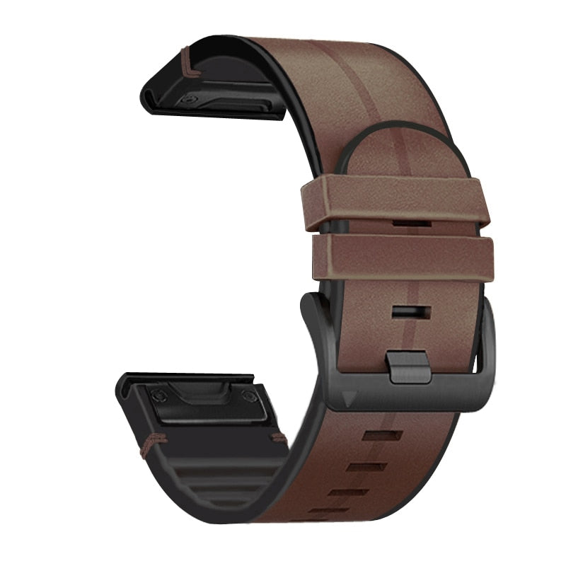Quick-Fit band | 22mm (Sportleer) - 3 kleuren