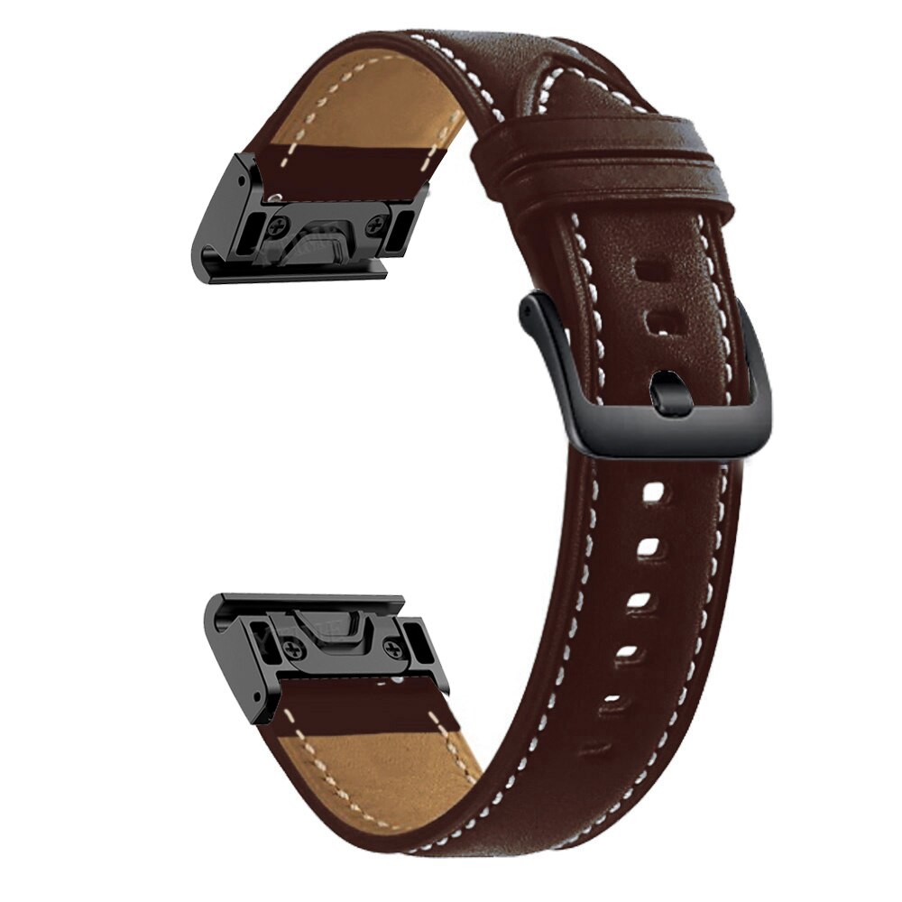 Quick-Fit band | 22mm (Echt leer) - 3 kleuren