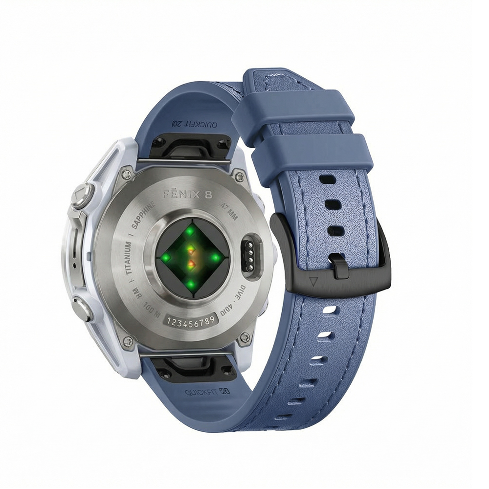 Quick-Fit Run bandjes | 20mm (Sportleer) - 4 kleuren