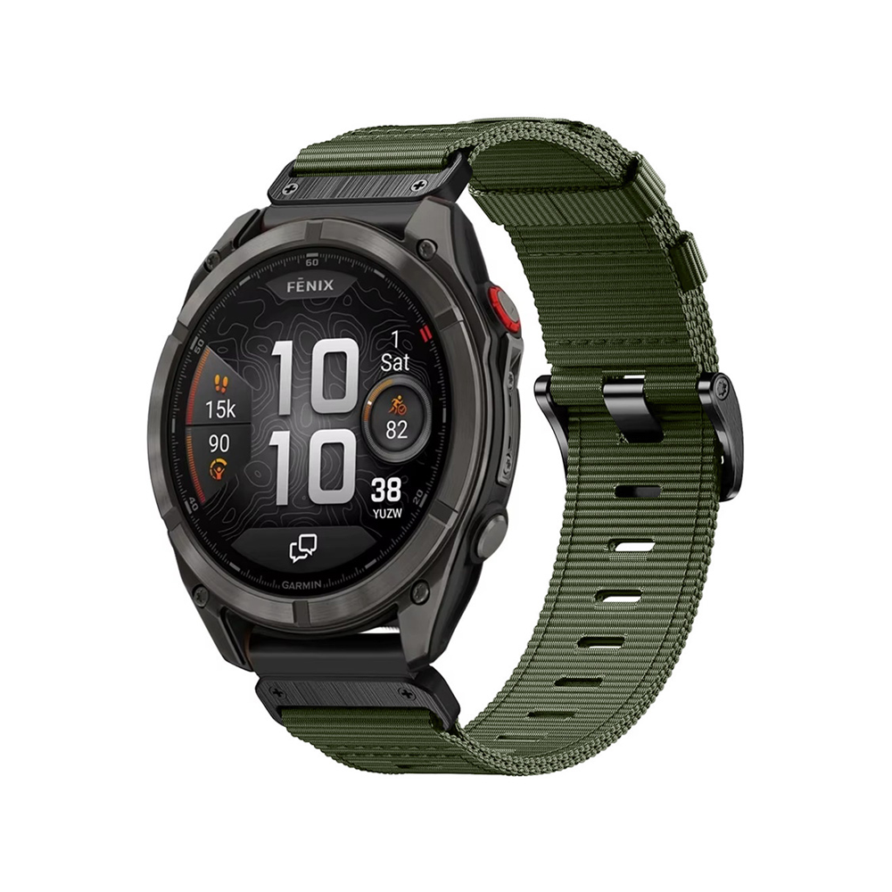 Quick-Fit bandjes | 22mm (Militair nylon) - 4 kleuren