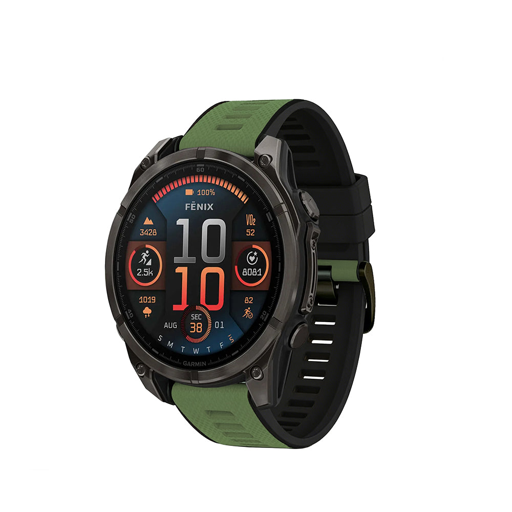 Quick-Fit bandjes | 26mm (Silicone) - 5 kleuren