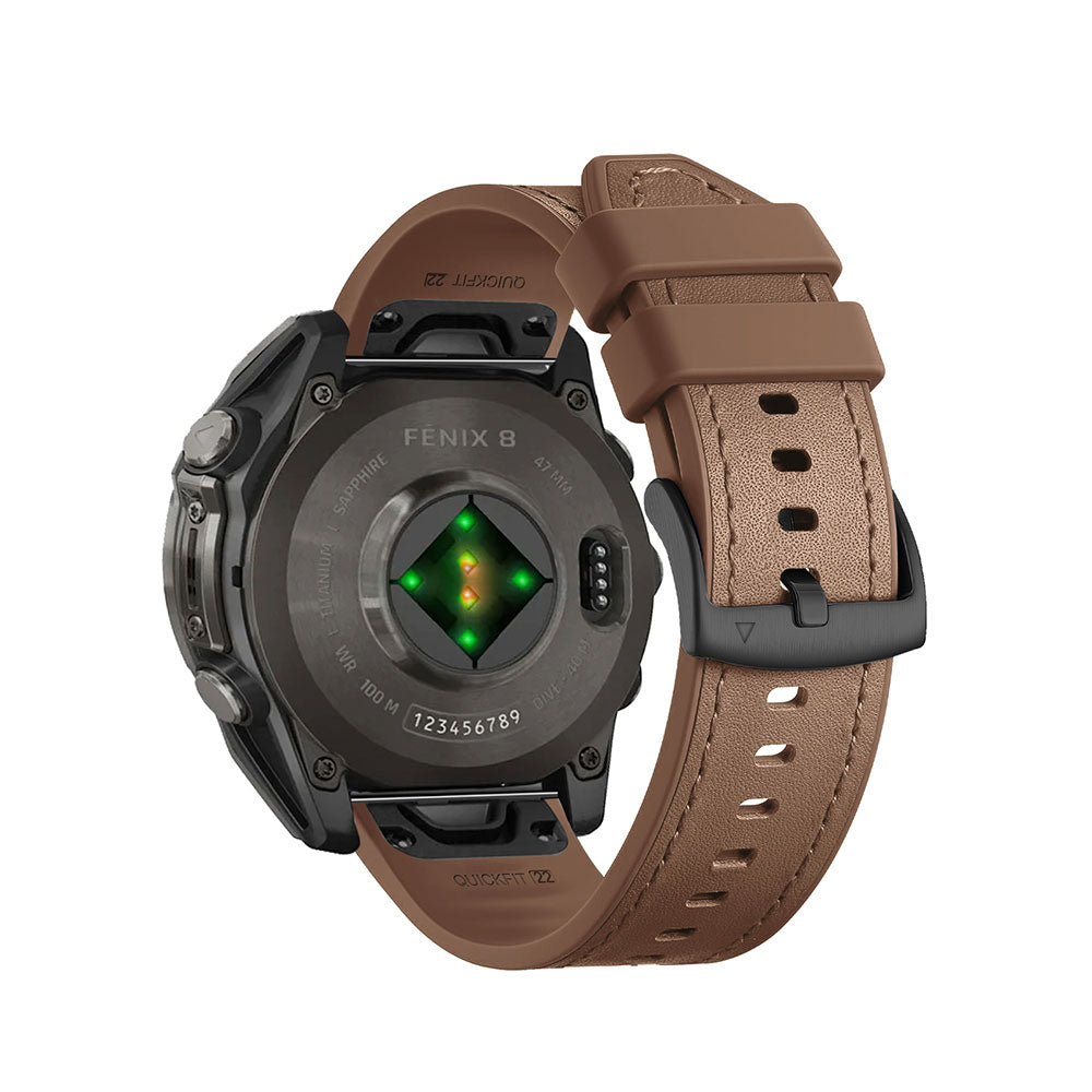 Quick-Fit Run bandjes | 22mm (Sportleer) - 4 kleuren